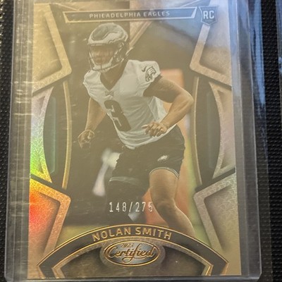 2023 Panini Certified Nolan Smith #187 Mirror Bronze /275 Philadelphia Eagles