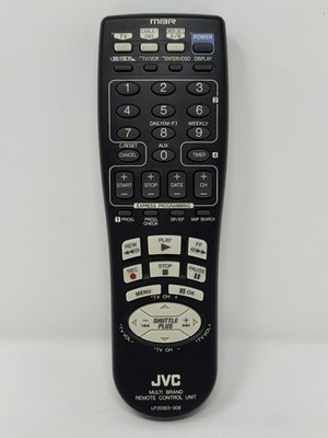JVC LP20303-008 Multi Brand Remote Control