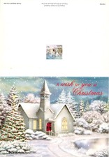 Christmas Holiday Greeting card. Religious.