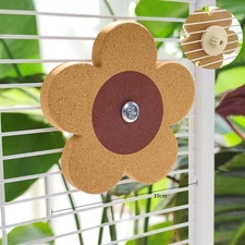 Bird Chew Toy Parrot Chewing Toy Interactive Bite Parrot Cork Stopper for