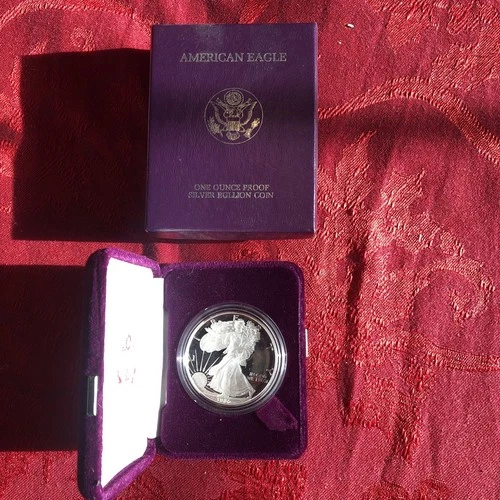 1986 American Eagle $1 Silver Proof Coin U.S. Mint First Year of Series