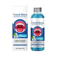 Oral Rinse Mouthwash Breath Freshener Liquid 120ml Sensitive Gum Care