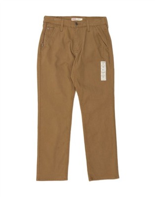 LEVI'S Herren Signature Straight Chino Hose W29 L30 Beige Baumwolle IV14