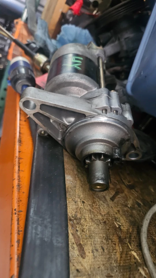 Arranque OEM poco kilometraje para 96-00 Honda Civic HX automático AT CVT 1.6 d16y5 vtec-e Foto 2 de 4