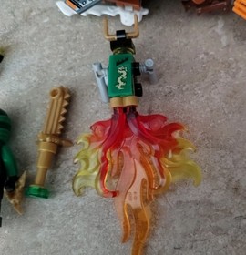 VG+ LEGO NINJAGO Sky Shark 70601 Near Complete w/ Instructions & Extra Parts