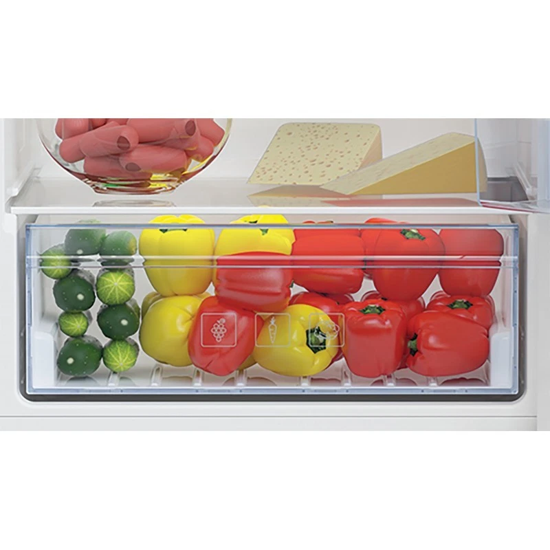 Beko BCSA285K4SN frigorifero con congelatore Da incasso 271 L E Bianco - Imagen 2 de 4