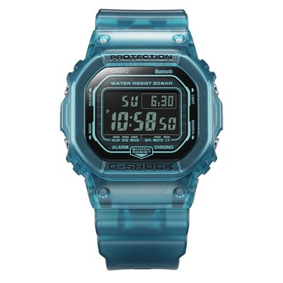 CASIO G-SHOCK Man Resin band Digital Wrist Watch DW-B5600G-2DR