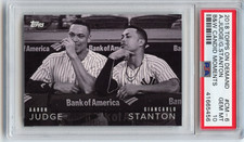 ON FIRE !! Aaron Judge 2018 Topps On Demand B&W #CM-6 PSA10 GEM Mint! #41665456