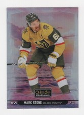 2024-25 O-PEE-CHEE PLATINUM HOCKEY SUNSET MARK STONE GOLDEN KNIGHTS #83