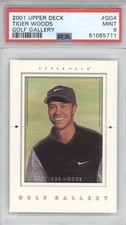 2001 Upper Deck Golf Tiger Woods e-Volve Auto Rookie Card 13