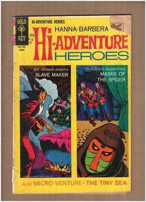 Hi-Adventure Heroes #2 Gold Key 1969 Hanna-Barbera Silver Age FR/GD 1.5