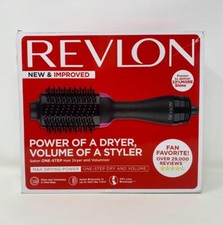 REVLON One-Step Volumizer Enhanced Hair Dryer  Hot Air Brush USED - OPEN BOX 