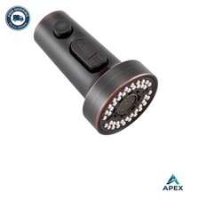 Kitchen Faucet Spray Head Replacement 15 Adapters 3 Modes Pull Out Oil Rubbed