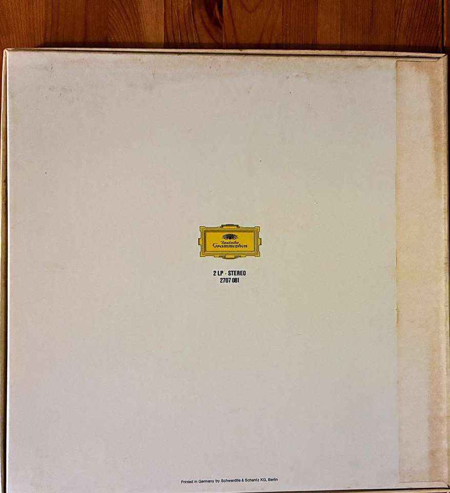 Mahler, Berliner Phil, Herbert von Karajan Deutsch Grammophon 2707 081 Box Set - Image 3 of 4