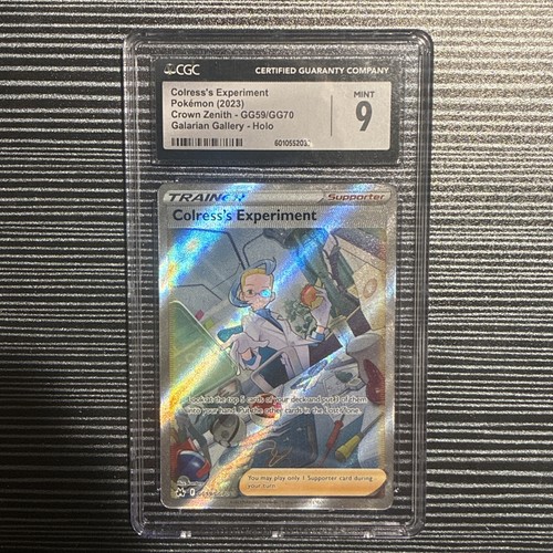 Colress's Experiment graded CGC 9 for sale on eBay