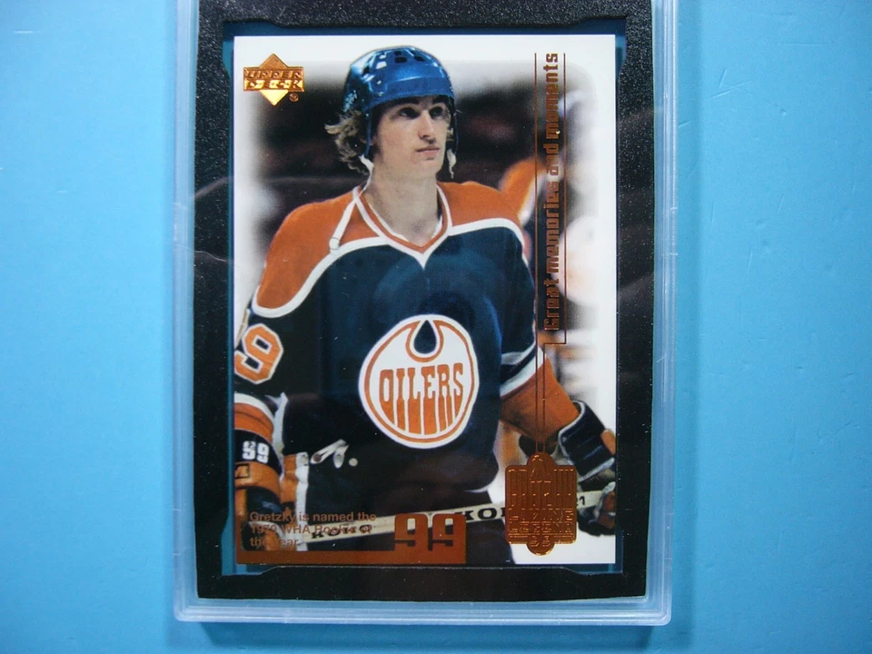 1999/00 UPPER DECK U.D LIVING LEGEND NHL HOCKEY CARD #78 WAYNE GRETZKY KSA 10 UD - Image 3 of 4