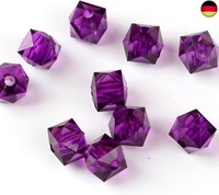 1000 StüCk Glasperlen GroßHandel 10 Mm Kristall Facettierte Perlen Schmuck V