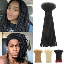 Loc Extensions 0.6cm Width 12 Inch 30 Strands Human Hair - Soft Natural Look