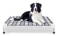 Elevated Dog Bed Raised Pet Cot Portable Indoor Outdoor Use Pet Lounger