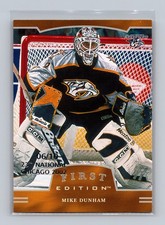 2002-03 ITG Be A Player First Edition #046 Mike Dunham National /10