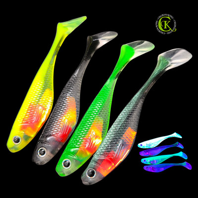 Minnow Shad UV Runner Stint Kauli Ukelei Soft Bait Wobbler Blade Zander Barsch