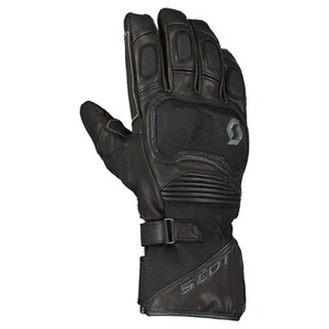 Scott Priority Pro Motorcycle Motorbike Gore-Tex Gloves Black