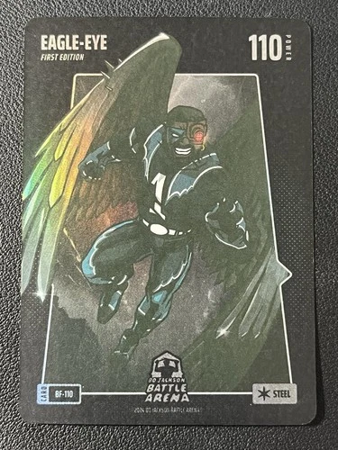 2024 Bo Jackson Battle Arena Eagle-Eye Steel Jalen Hurts BATTLEFOIL 1st Edition