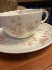**Limoges Theodore Havilland Tea Cup&Saucer. France. Vintage Collectible Set. **