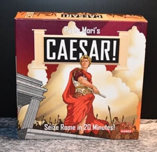 Caesar: Seize Rome in 20 Minutes Paolo Mori Board Game VG+