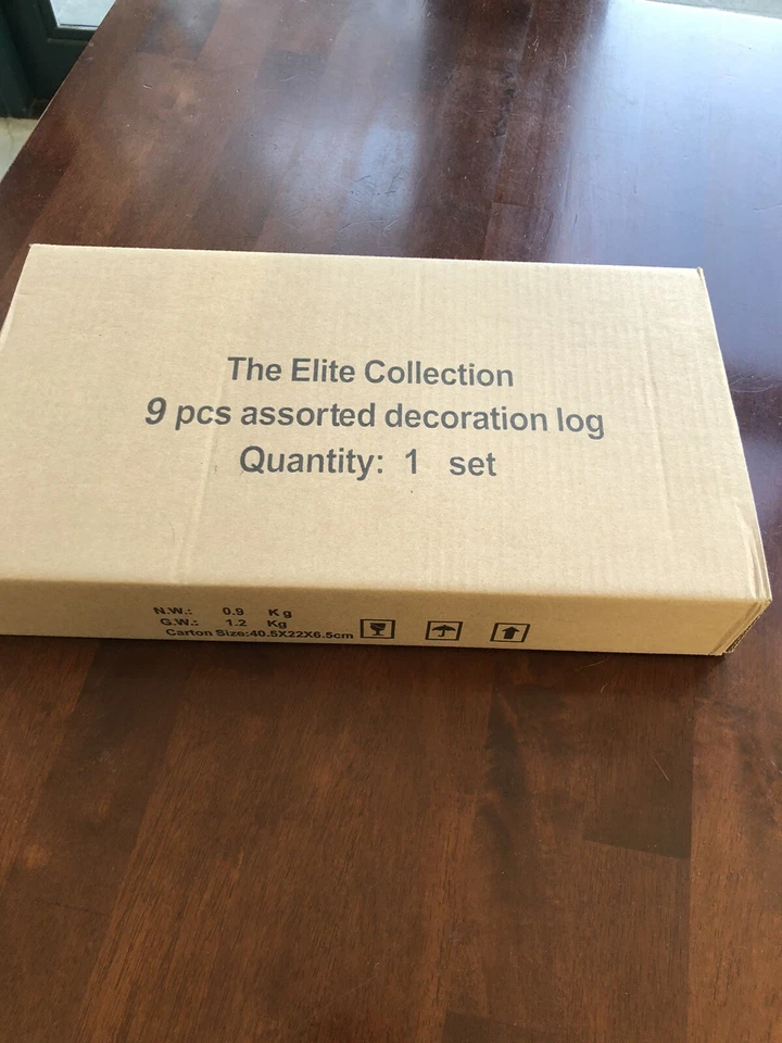 Regal Flame 9 piezas Troncos de fibra cerámica de gel propano pequeño etanol o gas para chimenea Foto 2 de 4