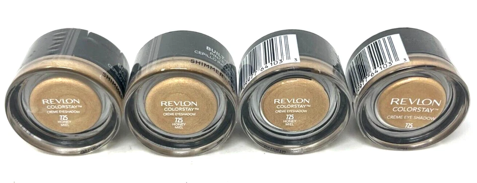 (4) Revlon Colorstay Creme Eyeshadow w/ Built-In Brush Sealed 725 - Honey - Image 2 of 3