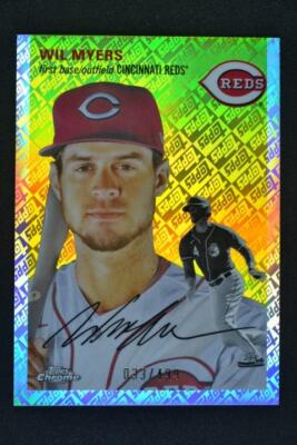 Wil Myers 2023 Topps Chrome Platinum Anniversary /499 Topps Refractor #208