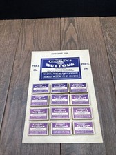 Vintage Chandler Medicine Buttons 10 Cent Drug Store Display St Louis Old Stock