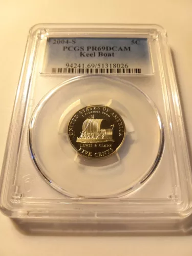 2004 S Keelboat Jefferson Nickel NGC PF69 Ultra Cameo