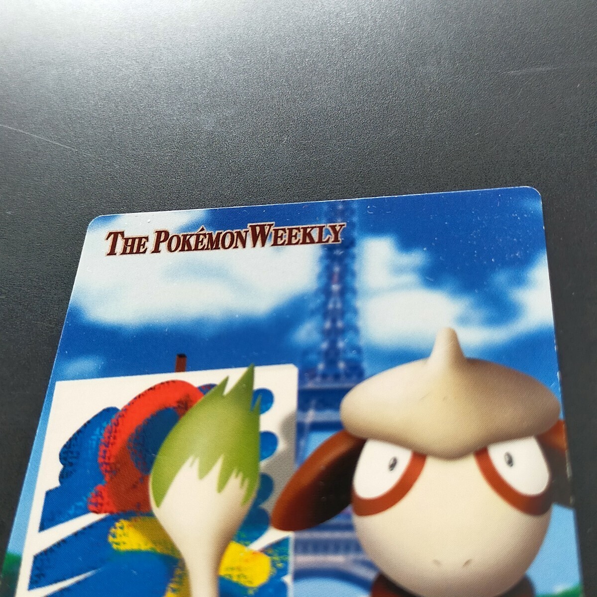 ZUKAN Carddass THE POKÉMON WEEKLY NEWS Smeargle AG Pokemon