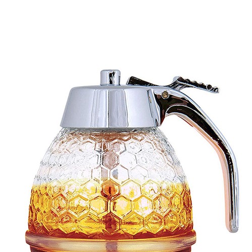 No Drip Honey Dispenser with High Capacity Honey Pourer Dispenser for Home - Picture 9 of 9