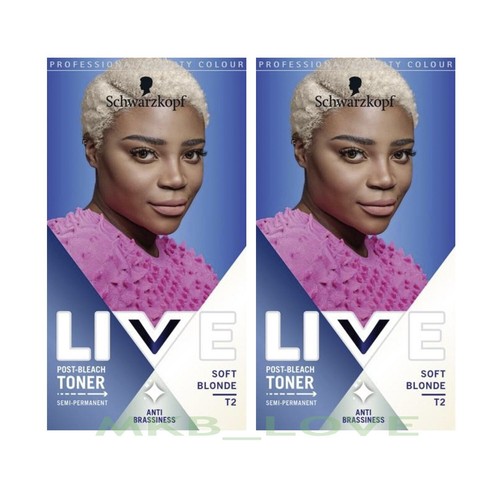 2 x Schwarzkopf Live Hair Colour Semi-permanent Hair Dye Select Shade - Picture 8 of 9