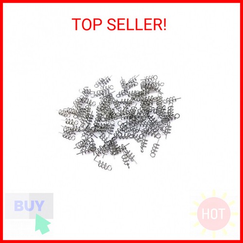 100Pcs perni di Collegamento da Pesca in Acciaio Inossidabile ago