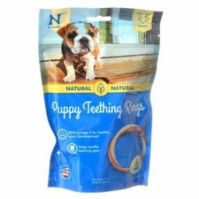 BULK 24 N-Bone Chicken Flavor Puppy Teething Rings 4 bags x 6 per bag