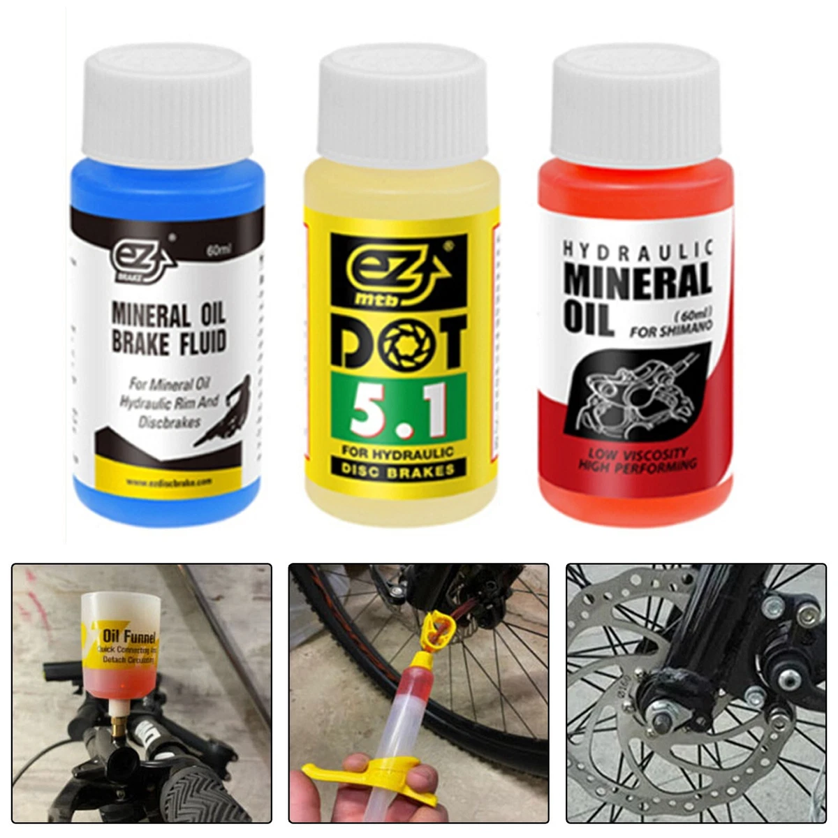 Brand New Brake Fluid Mineral Oil DOT For MAGURA Oil Dishes Hot Sale 60ml