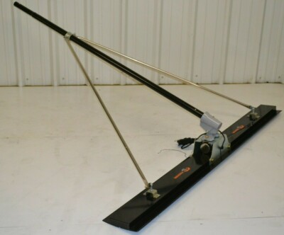 Vibrating Bull Float Electric Check Rod Packer Brothers Bullfloat 6.5' Screed