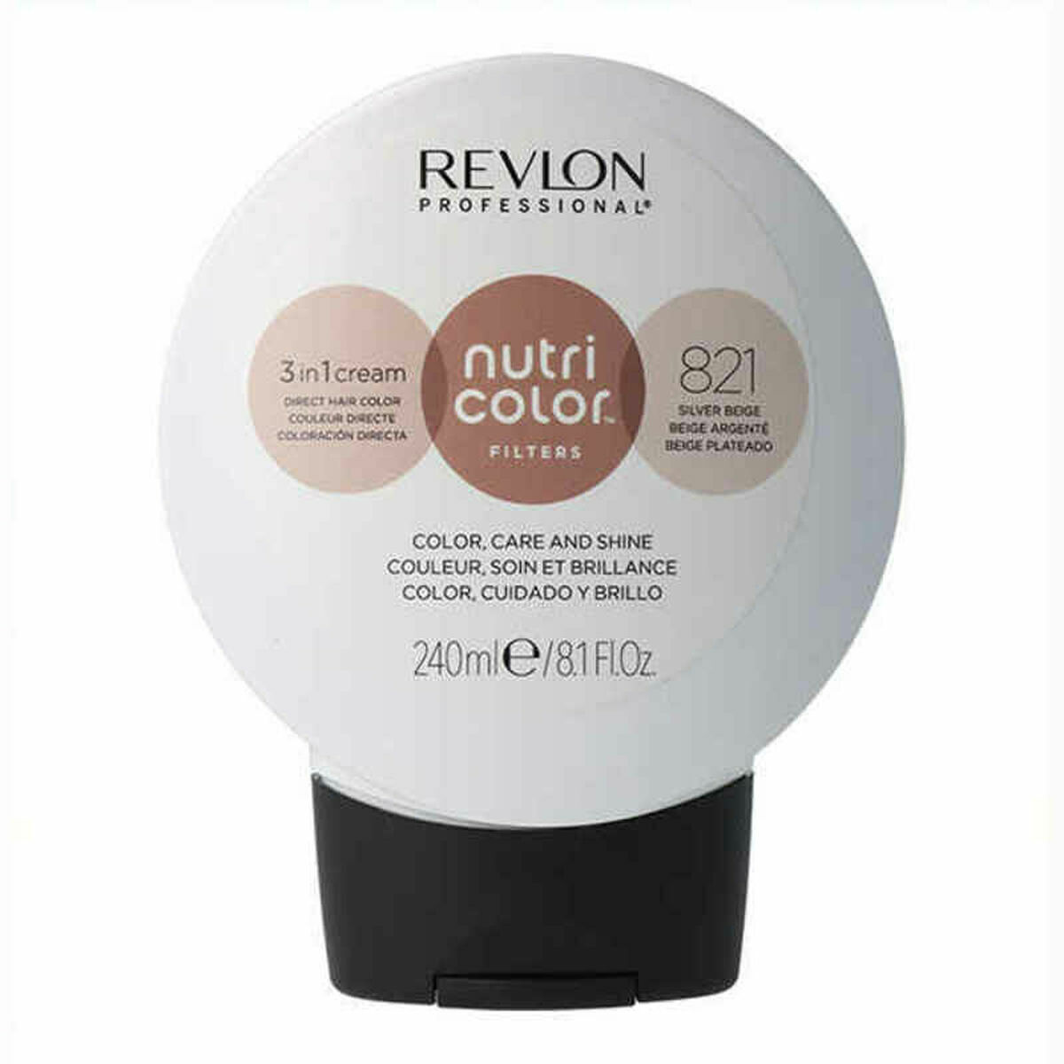 Tintura Permanente Nutri Color Revlon 7258709821 821 Beige Nº 821 240 ml [240