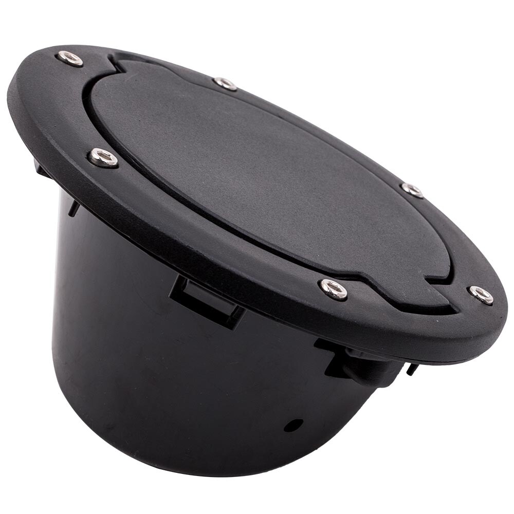 Car Locking Gas Tank Cap Fuel Filler Door Cover for Jeep Wrangler JK JKU 2007-17