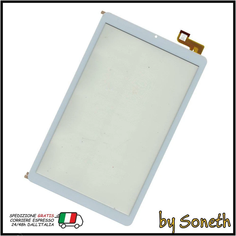 VETRO TOUCH SCREEN PER HAMLET ZELIG PAD 412W XZPAD412W BIANCO