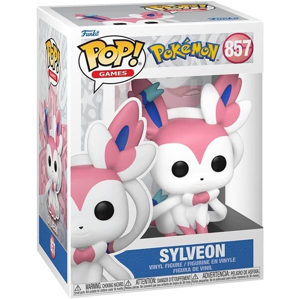 POKEMON Figurine SYLVEON NYMPHALI N° 857 FUNKO POP DISPO