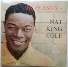NAT KING COLE - IN PERSON               ORIGINAL UK vinyl album