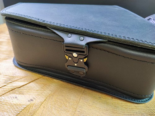 Motorradtasche Clean Blackline schwarz passend für Forty-Eight Harley ORLETANOS - Bild 3 von 12