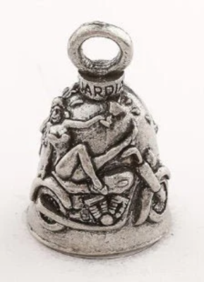 Biker Betty V Twin Guardian Bell Pendant Lucky Charm | eBay