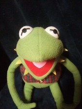 Vintage Jim Henson's Muppets Large 26" Kermit The Frog By Eden Toys Needs A Good