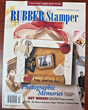 The Rubber Stamper Magazine - Jan/Feb 2002 - Vintage  NLA 